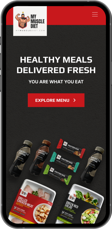 my-muscle-diet-website-design
